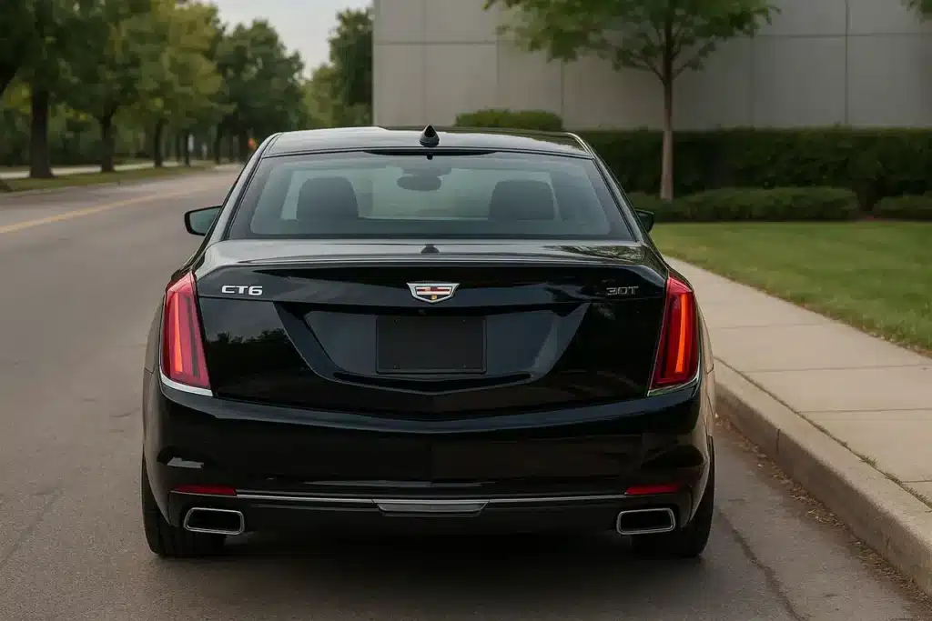 Cadillac CT6 Back View
