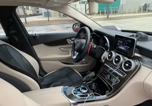 Interior of our luxury BMW Car