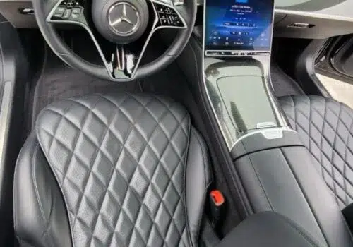 Luxury Mercedes Car Interior