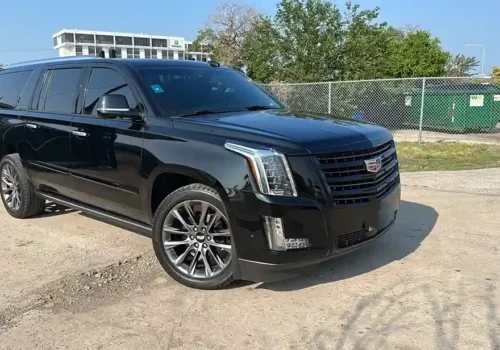 Black Cadillac Escalade