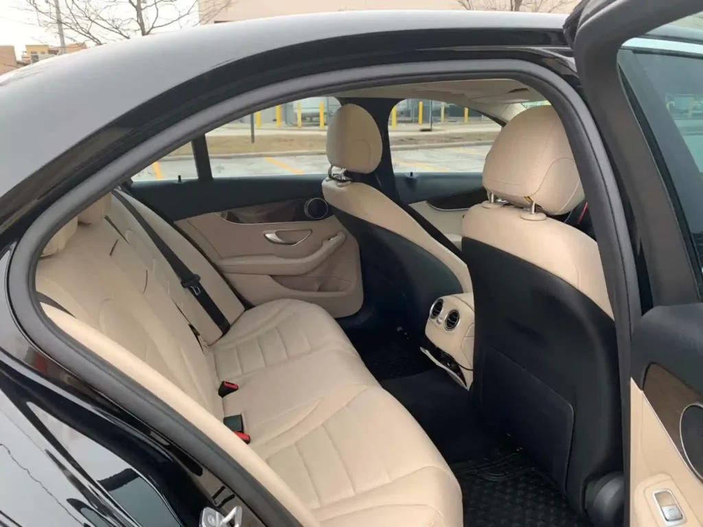 Beautiful and clean interior of sedan
