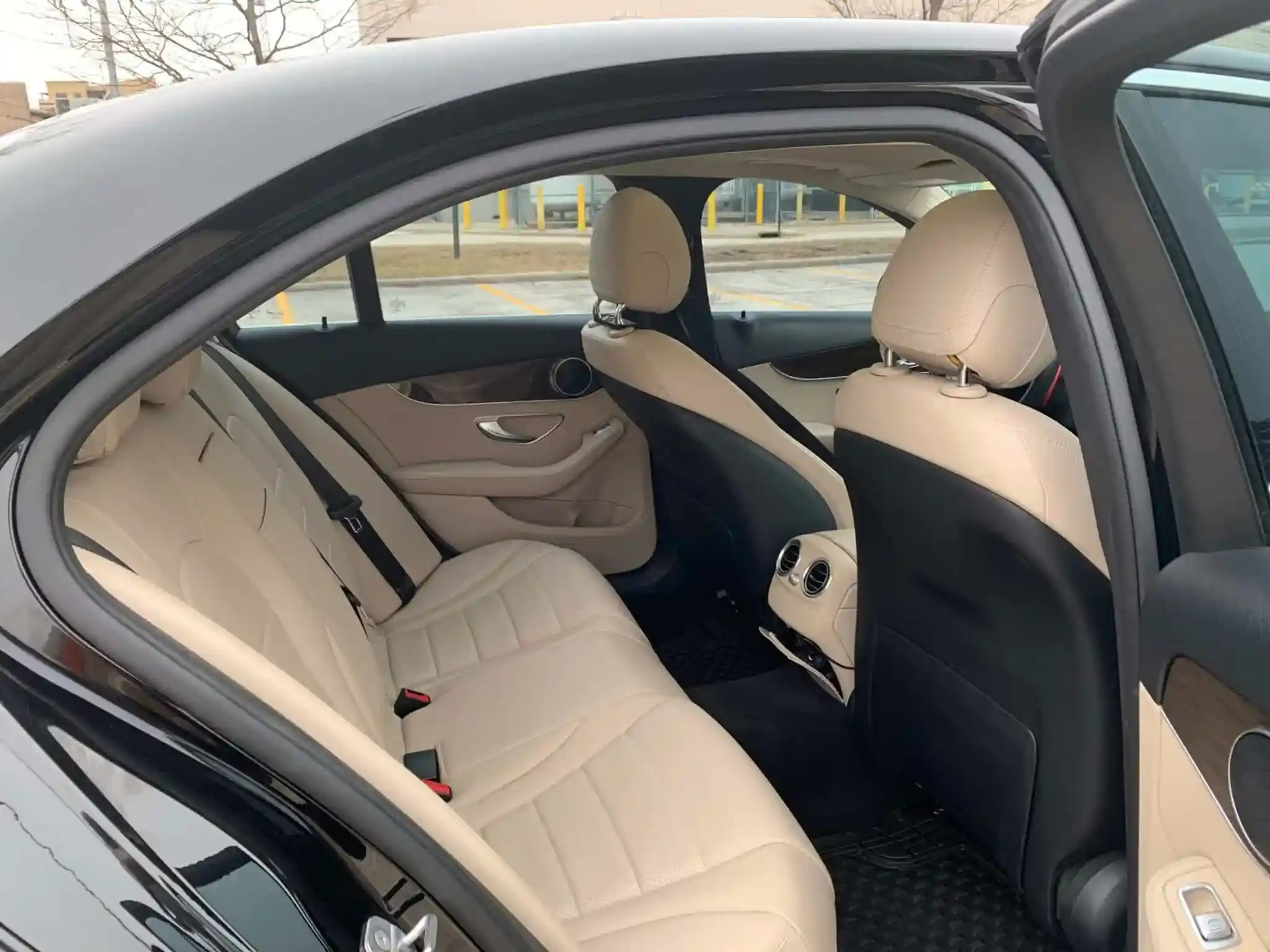 Beautiful and clean interior of sedan