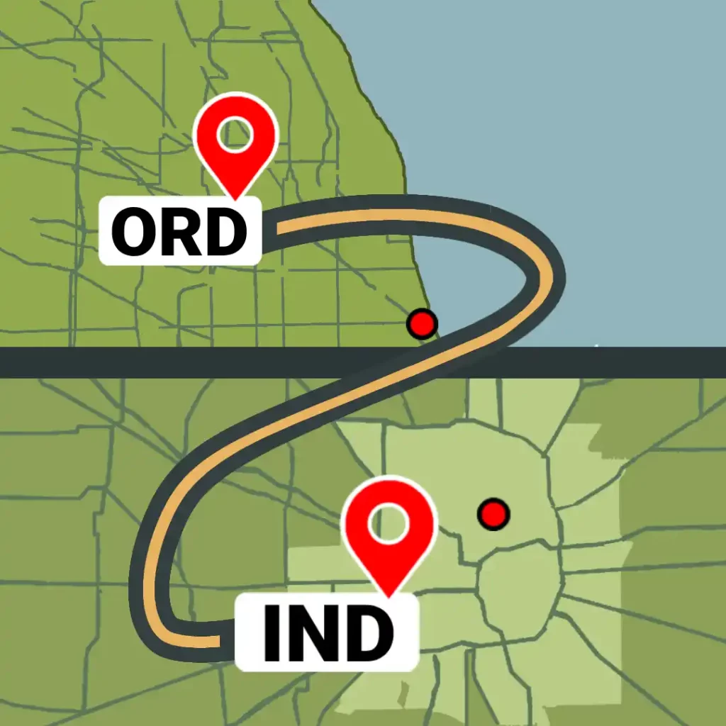 Chauffeur Service IND to ORD