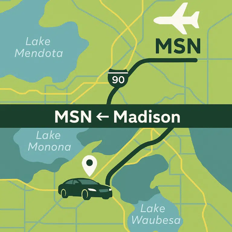 Chauffeur Service MSN to Madison