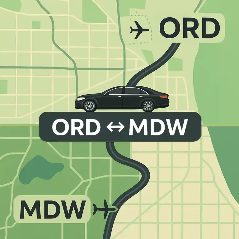 Chauffeur Service Midway to ORD
