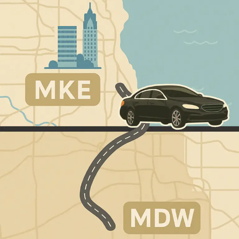 MKE Airport to Midway Airport
