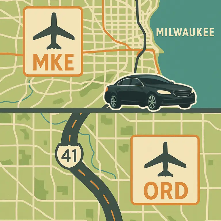 MKE Airport to Ohare Airport