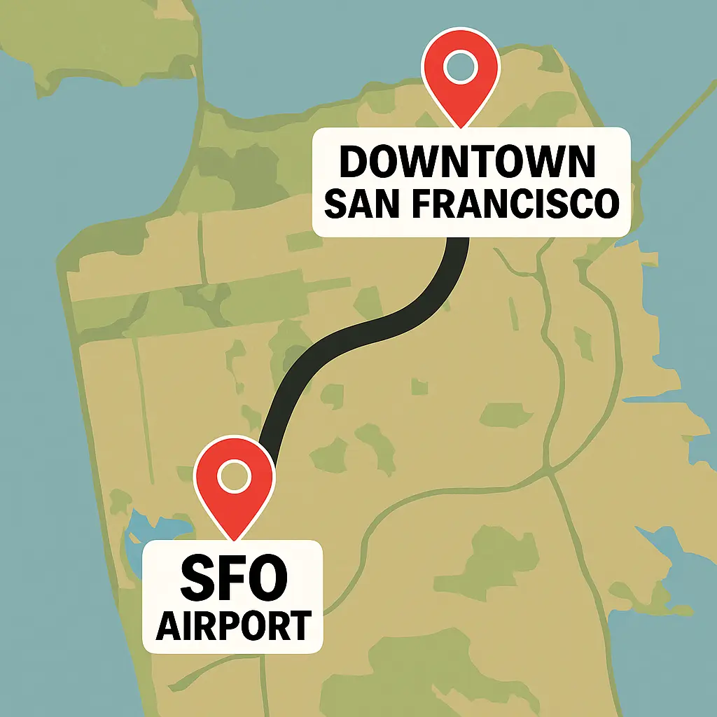 SFO Airport to San Francisco