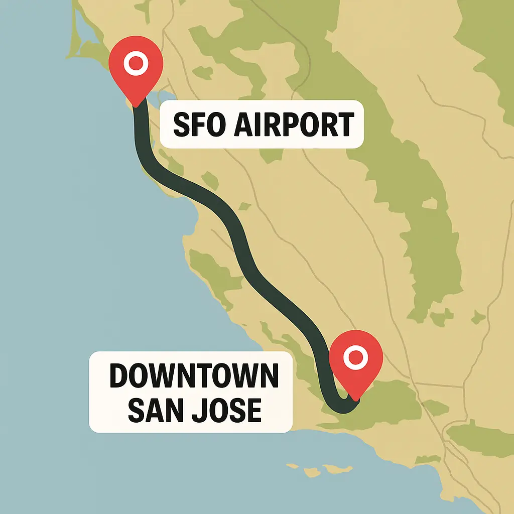 SFO Airport to San Jose