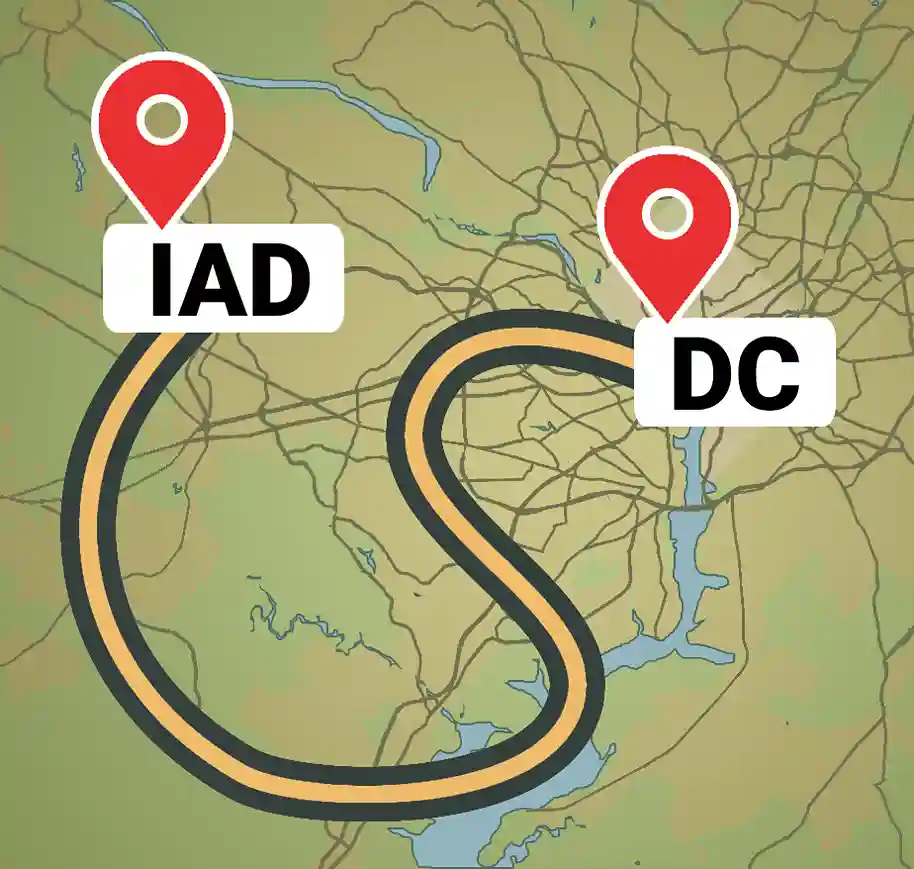 Chauffeur Service IAD to Washington DC