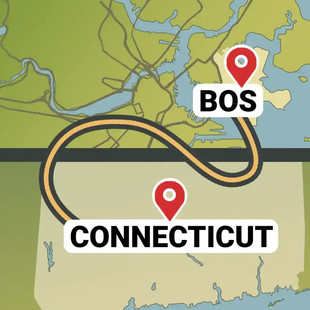 BOS Airport to Connecticut