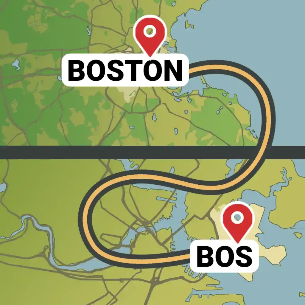 BOS Airport to Downtown Boston