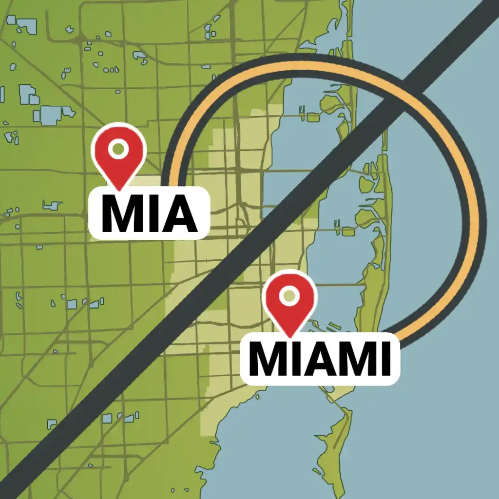 MIA to Downtown Miami