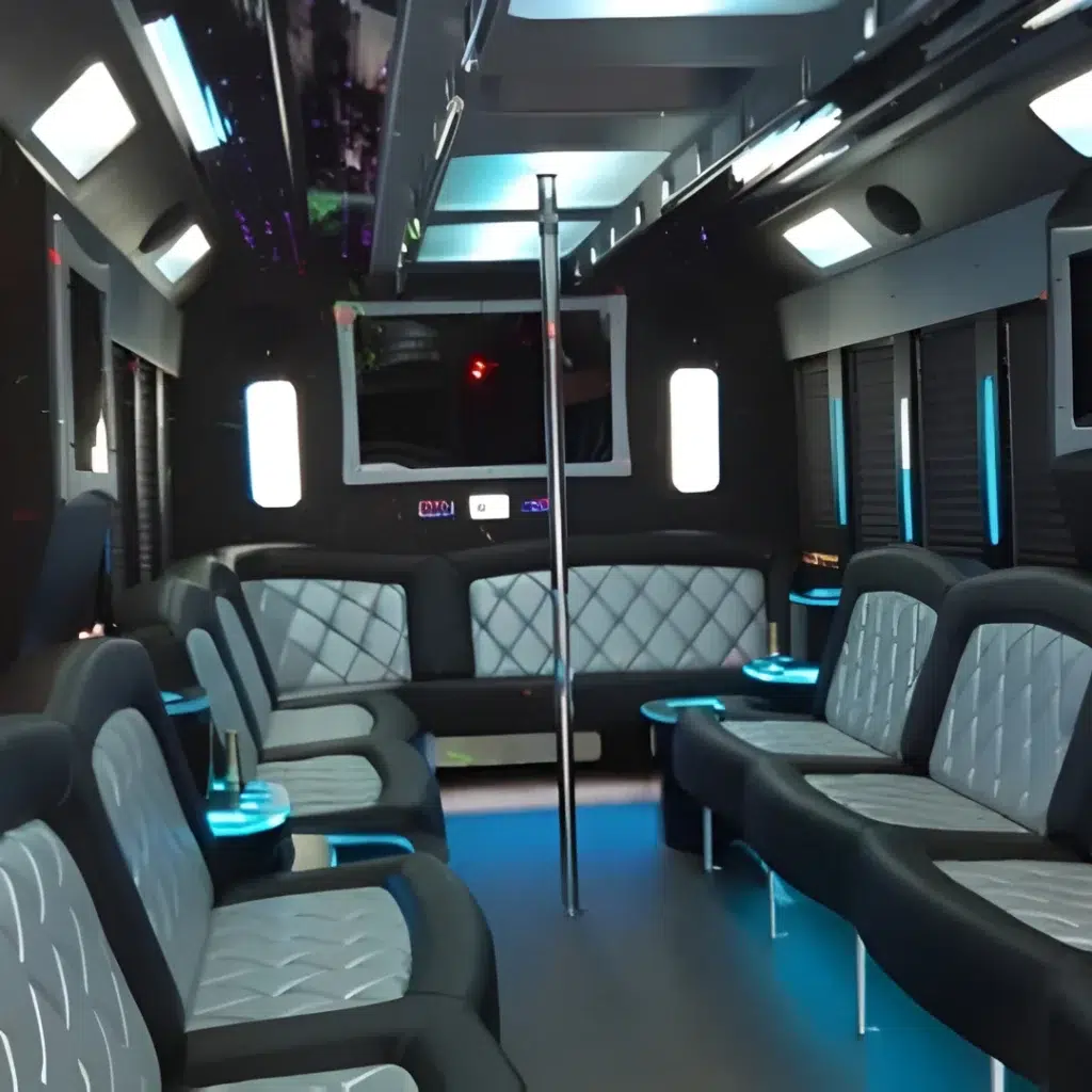 party bus interior