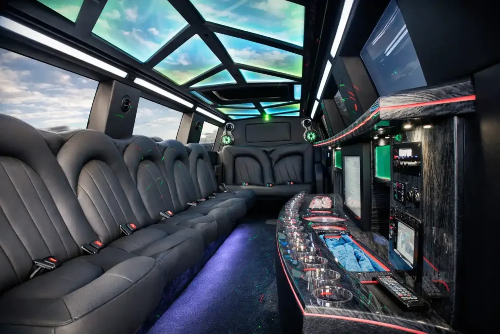 Luxury Limo Interior
