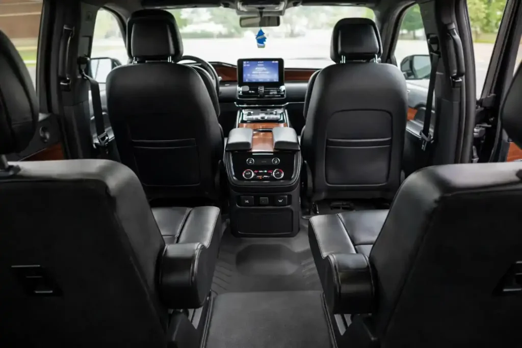 beautiful interior of SUV