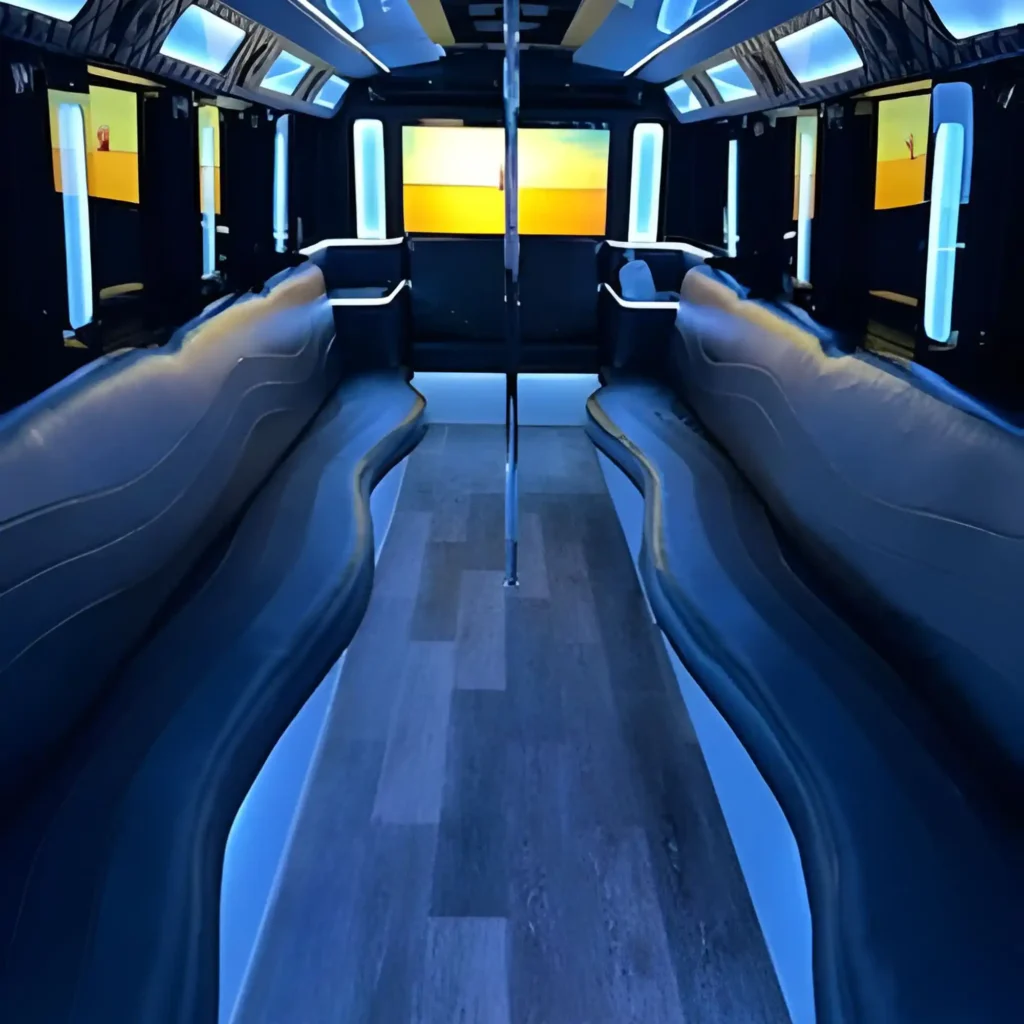 lavish party bus rental