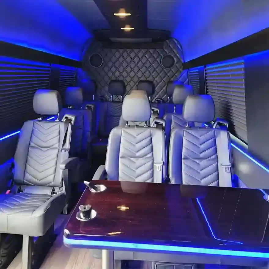 Beautiful sprinter van interior