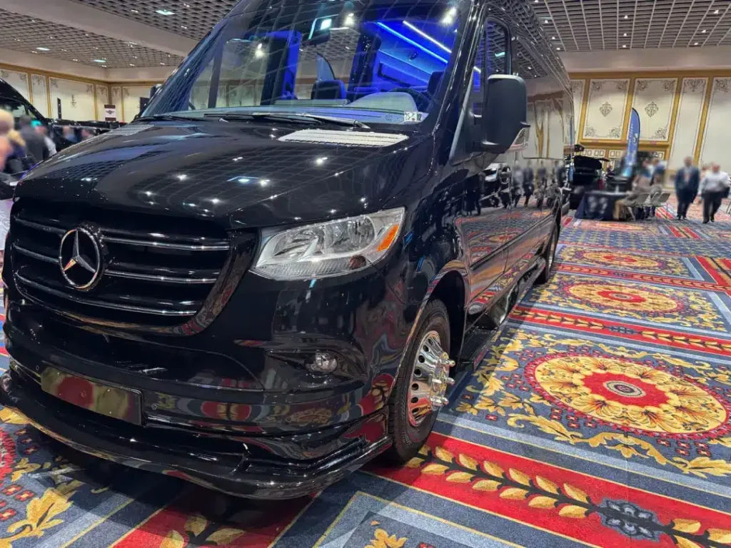 luxury van for group transportation