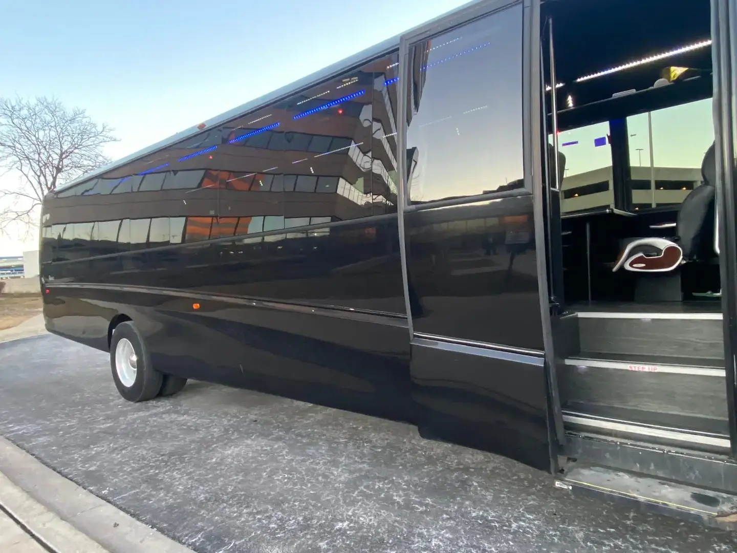 reliable party bus rental