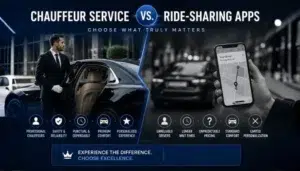 Chauffeur Service vs. Ride-Sharing Apps