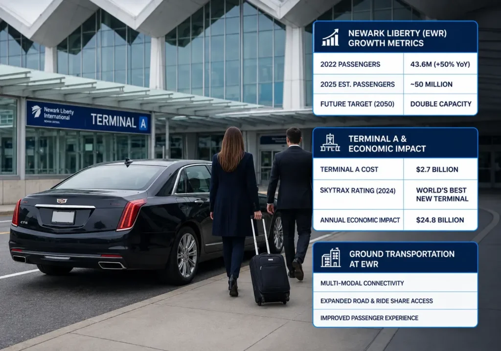 Newark Liberty Airport growth