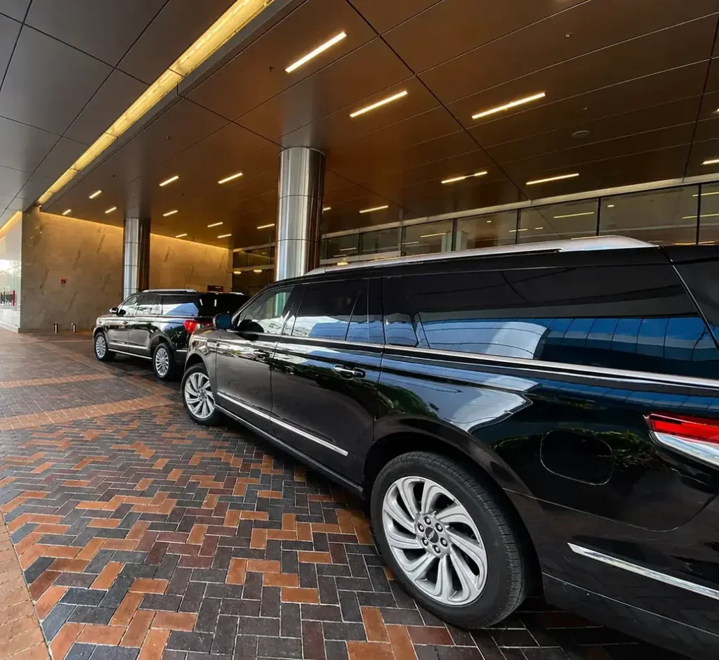 Luxury SUV limo