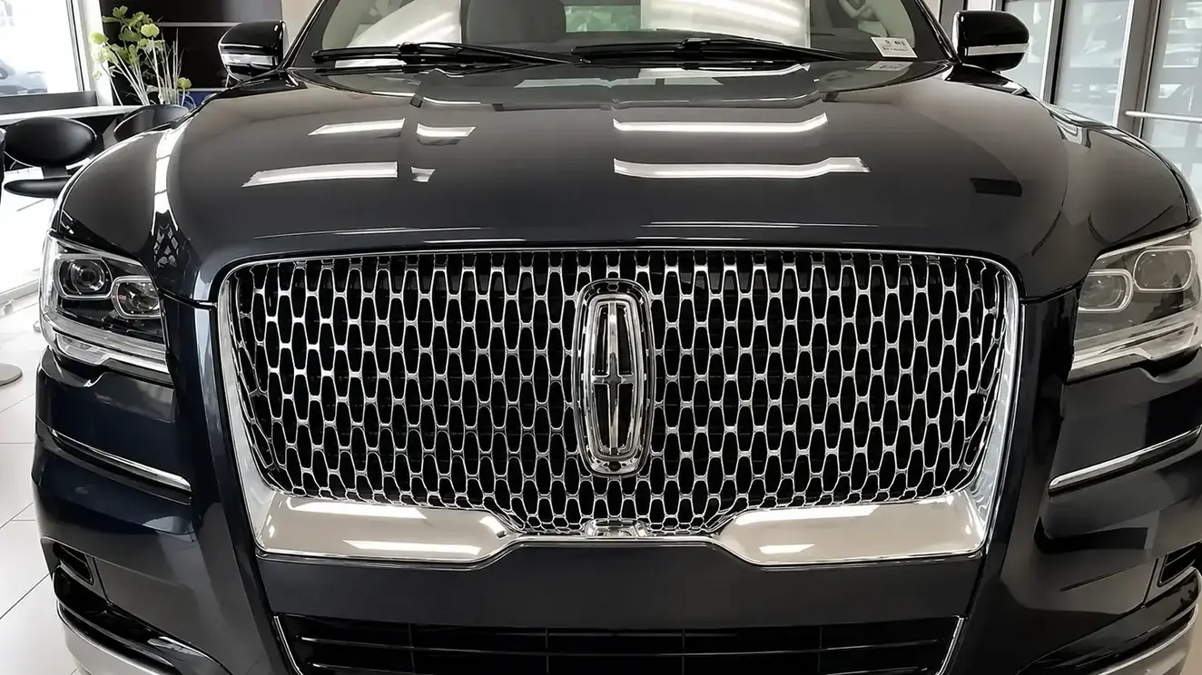 Black Lincoln SUV