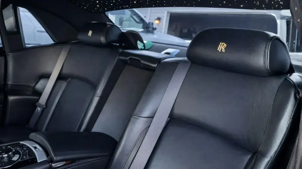 Rolls Royce Back Seat Interior