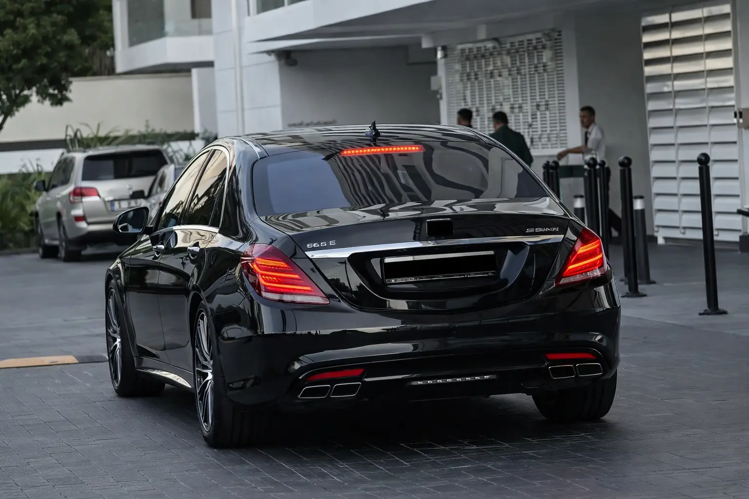 Luxury Mercedes Sedan
