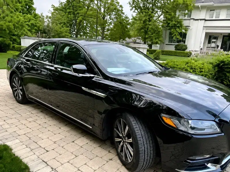 Black Luxury Sedan