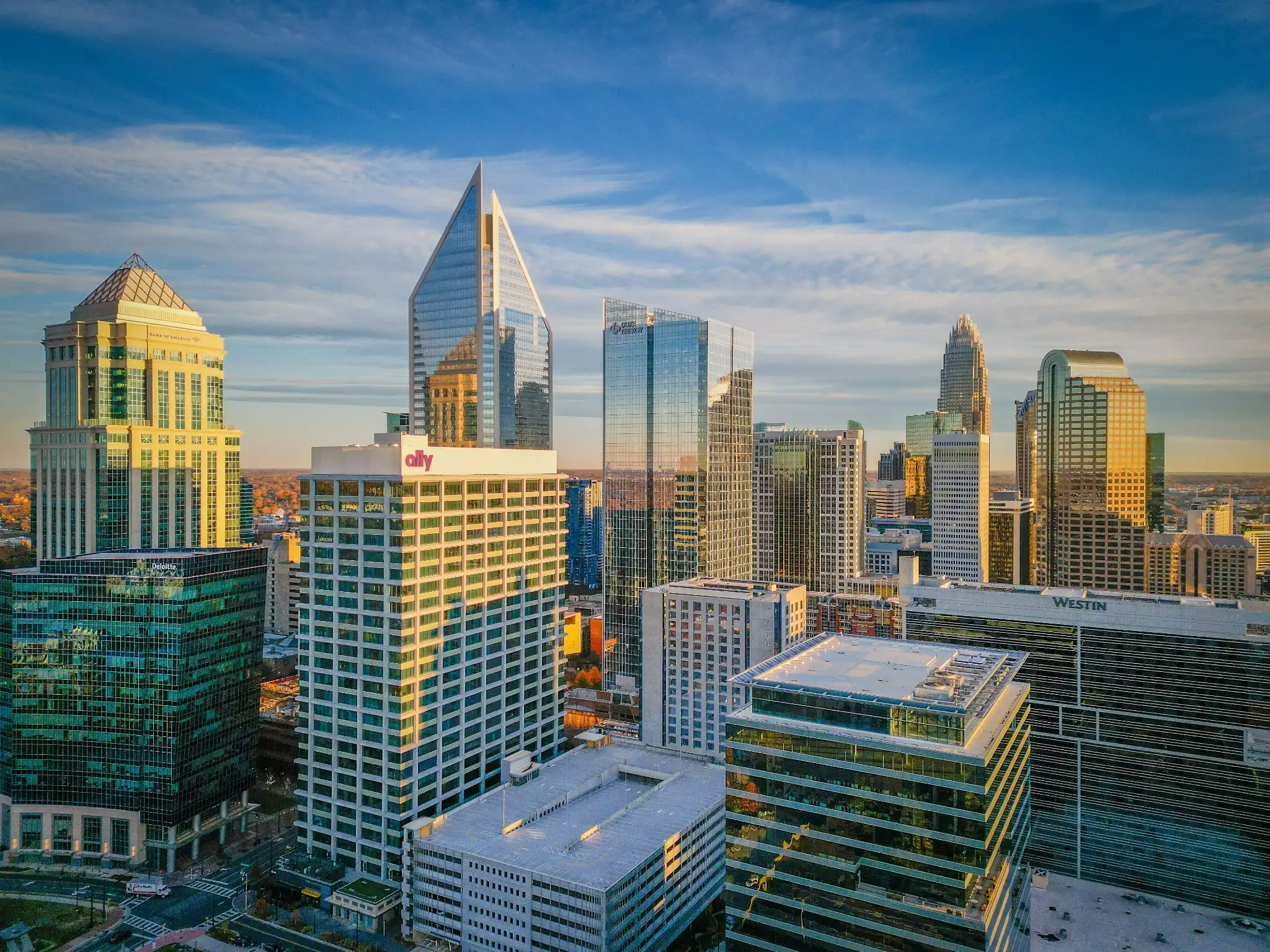 a-view-of-a-city-with-tall-buildings-in-charlotte-nc